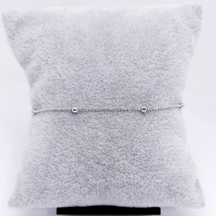 #PA231 - Pulsera/Tobillera De Bolitas - C25/1.5