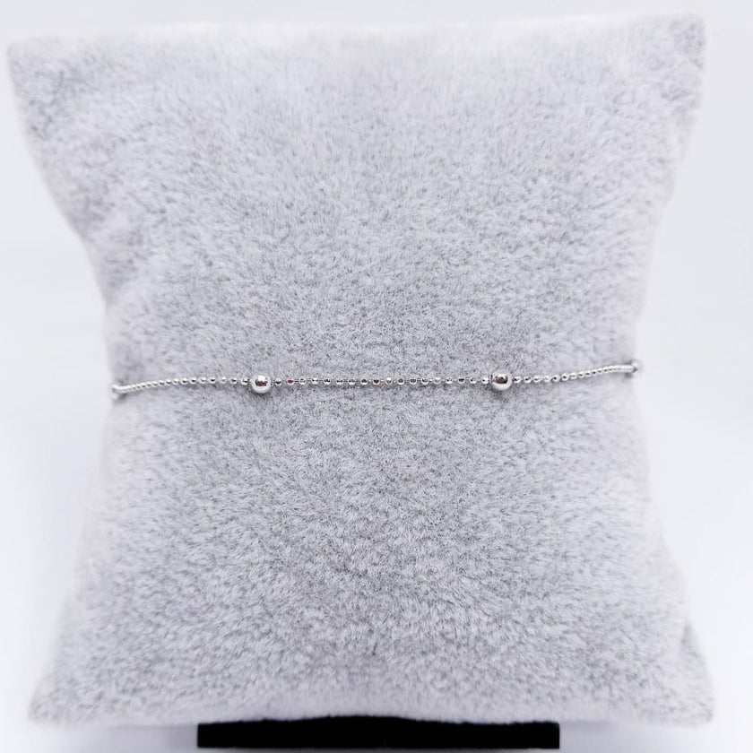 #PA231 - Pulsera/Tobillera De Bolitas - C25/1.5