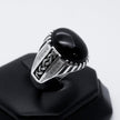 #AC103 - Anillo De Caballero De Plata - C25/7.7