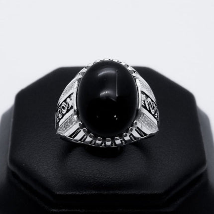 #AC103 - Anillo De Caballero De Plata - C25/7.7