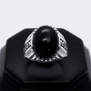 #AC103 - Anillo De Caballero De Plata - C25/7.7