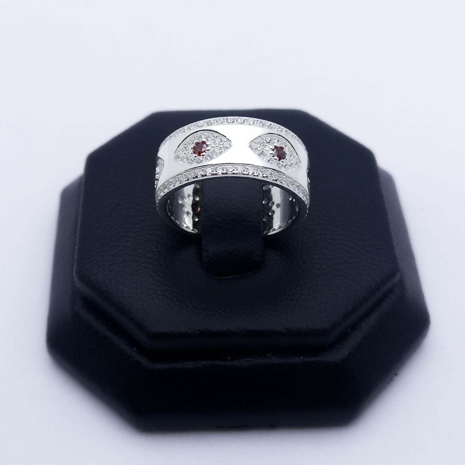 #AD136 - Anillo/Argolla De Ojo Turco - C14/5.4