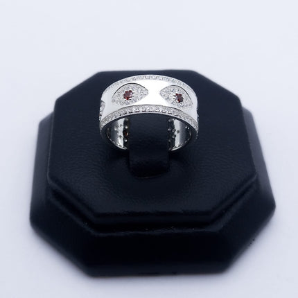 #AD136 - Anillo/Argolla De Ojo Turco - C14/5.4