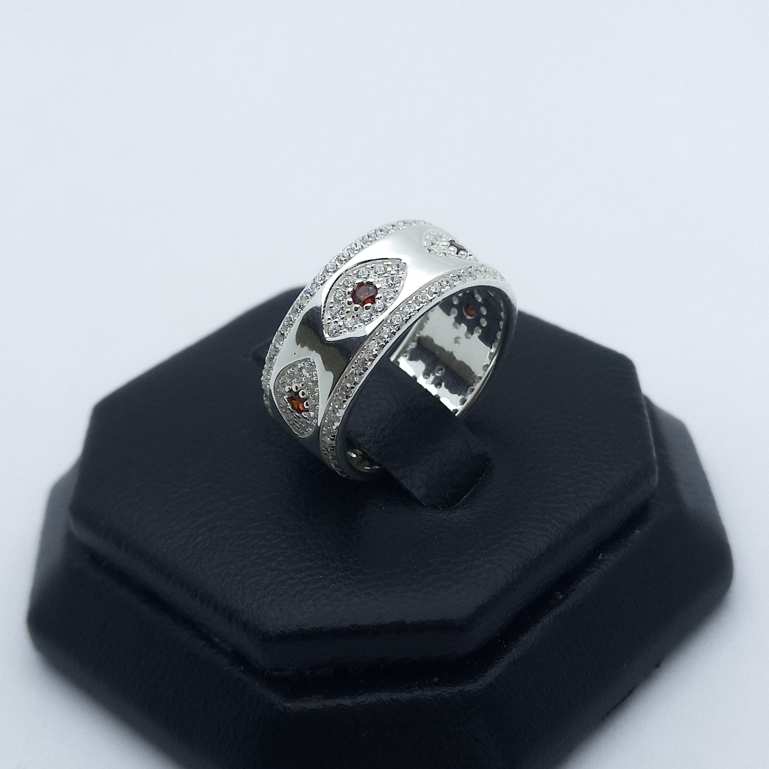 #AD136 - Anillo/Argolla De Ojo Turco - C14/5.4