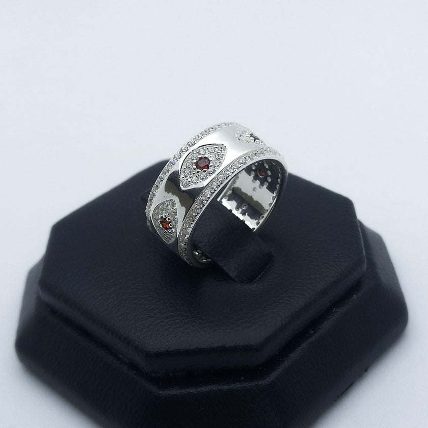 #AD136 - Anillo/Argolla De Ojo Turco - C14/5.4