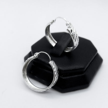 #ARR106 - Arracada Diamantada Plata - A08/5