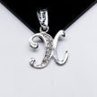 #D116 - Dije De Letra Con Zirconia De Plata - A10/1.2