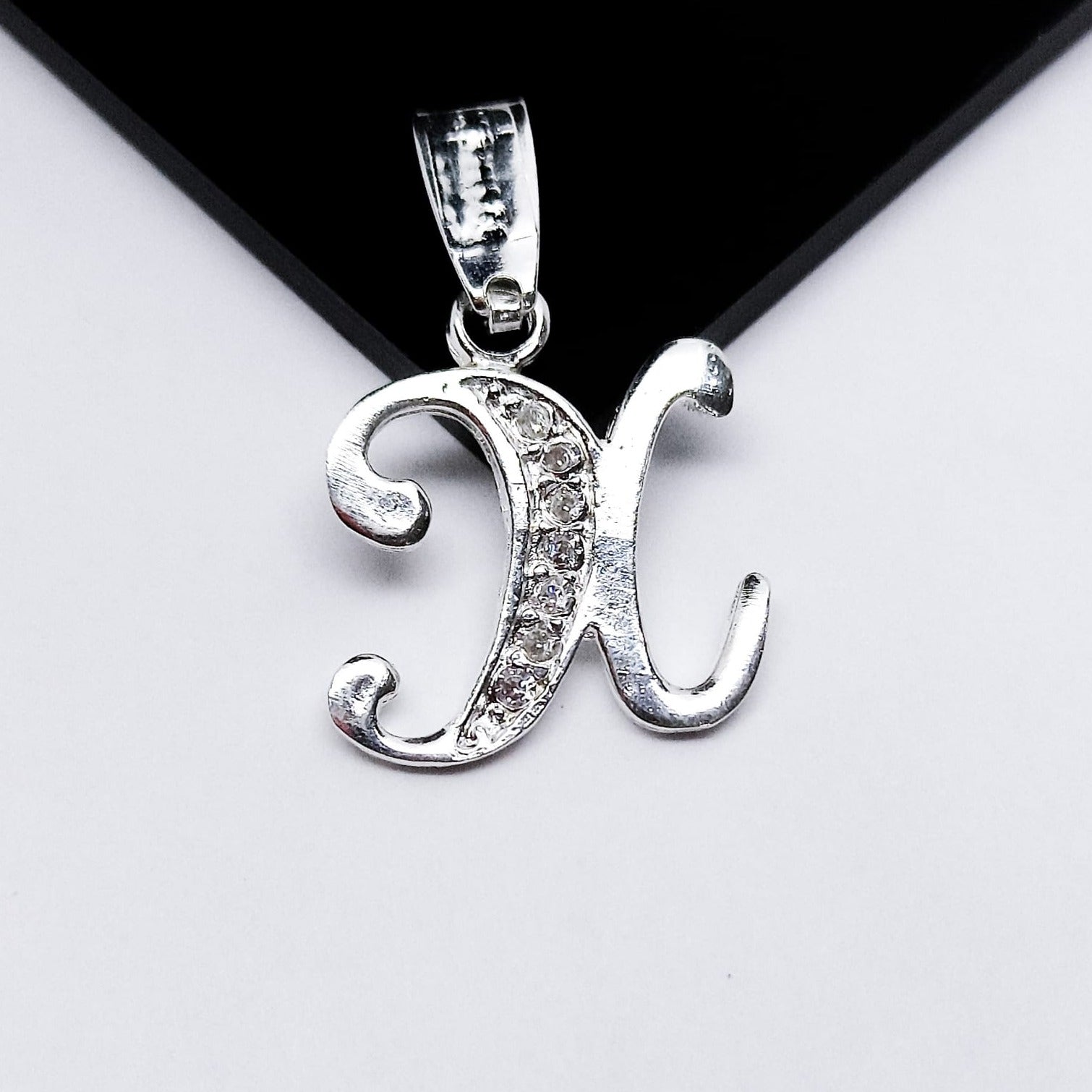 #D116 - Dije De Letra Con Zirconia De Plata - A10/1.2