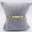 #ESC10103 - Esclava Cartier Diamantado con Rodio 070 De Oro 10k - 3 mm - H03/2.9
