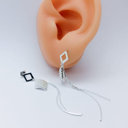 #AR121 - Arete Rombos Y Colgante - C14/2.4