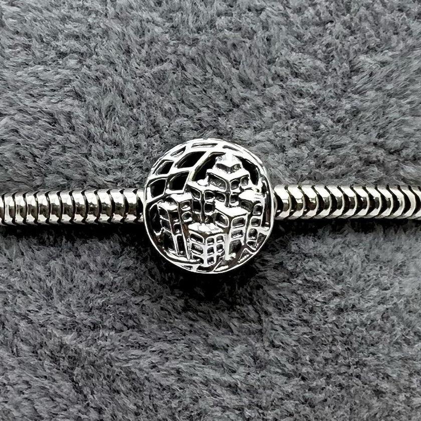 #PAN217 - Charm Hombre Araña / Spiderman Plata- B12/2.0