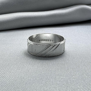 #AG125 - Argolla Diamantada - 7 mm - A09/2.4