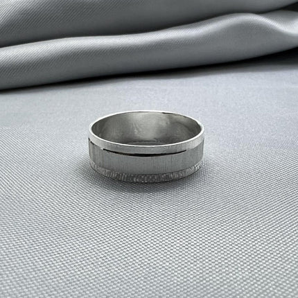 #AG117 - Argolla Diamantada - 6 mm - A09/2.4