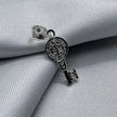#D174 - Dije De Llave De San Benito Plata - A07/1.7