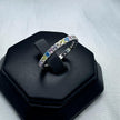 #AD260 - Anillo Churumbela Con Piedra Zirconia De Plata - B18/2.4