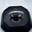 #AD260 - Anillo Churumbela Con Piedra Zirconia De Plata - B18/2.4