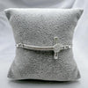 #PA270 - Pulsera Cristo Con Medalla De San Benito - A09/6.6