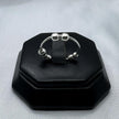 #AD337 -  Anillo De Ansiedad/Anti Estrés/Relajante Plata - A09/1.4