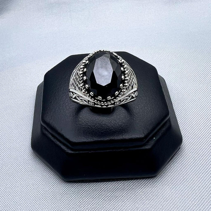 #AC149 - Anillo De Caballero/Hombre De Plata - C25/8.7