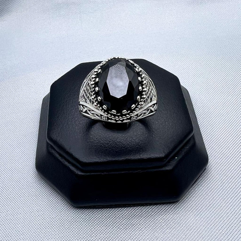 #AC149 - Anillo De Caballero/Hombre De Plata - C25/8.7