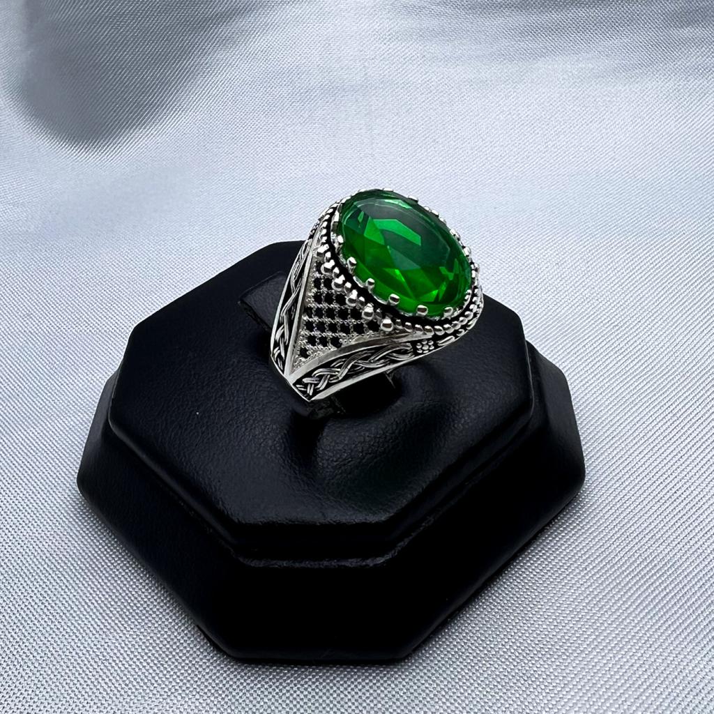 #AC149 - Anillo De Caballero/Hombre De Plata - C25/8.7