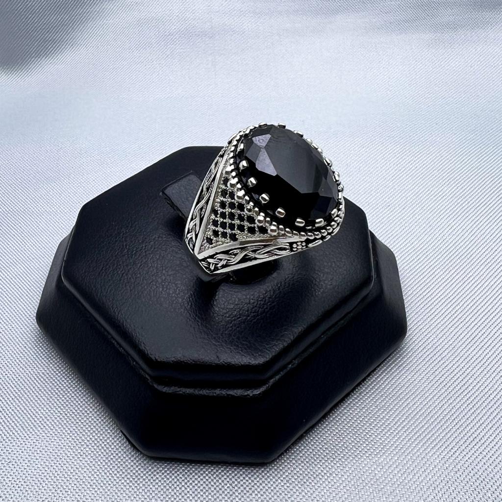 #AC149 - Anillo De Caballero/Hombre De Plata - C25/8.7