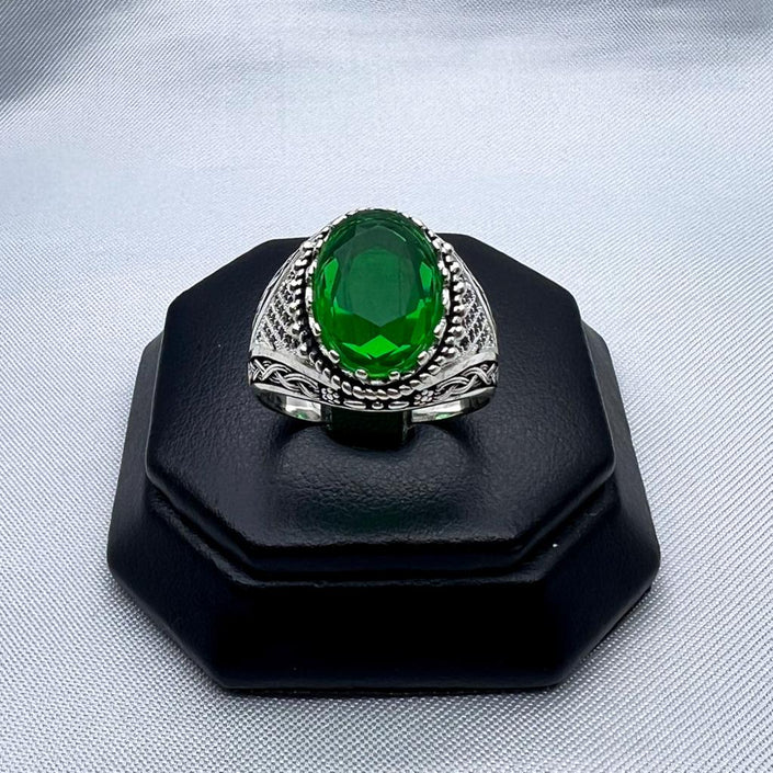 #AC149 - Anillo De Caballero/Hombre De Plata - C25/8.7