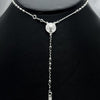 #MR125 - Rosario De San Benito Liso Plata - 2 mm - A09/5.0