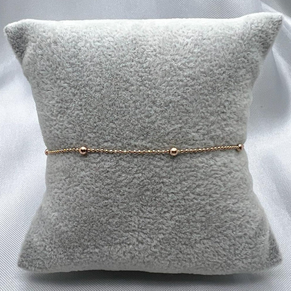 #PA231 - Pulsera/Tobillera De Bolitas - C25/1.5