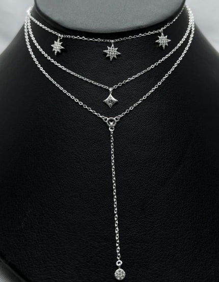 #G200 - Gargantilla Triple De Estrellitas - C25/4.8