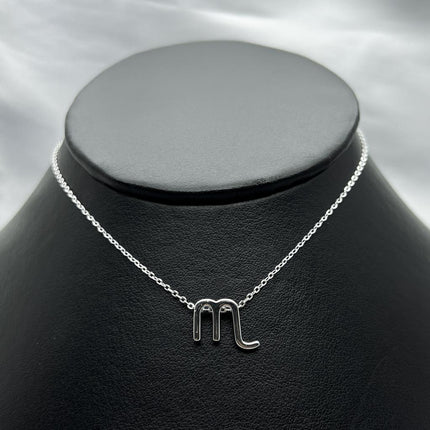 #G208 - Gargantilla Signo Zodiacal Escorpio - C25/2.3