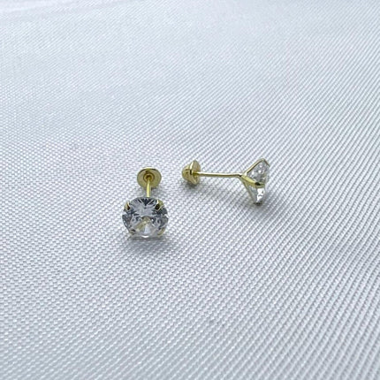 #B10199 - Broquel Recto De Oro10k 5mm/#5 De 4 Uñas - L105/