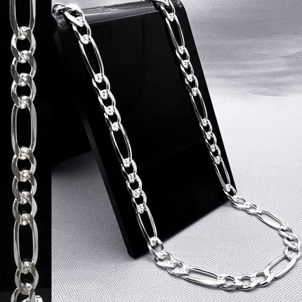 #CAD239 - Cadena Cartier Diamantada Plata - 120 - 5 mm - A07/14.6