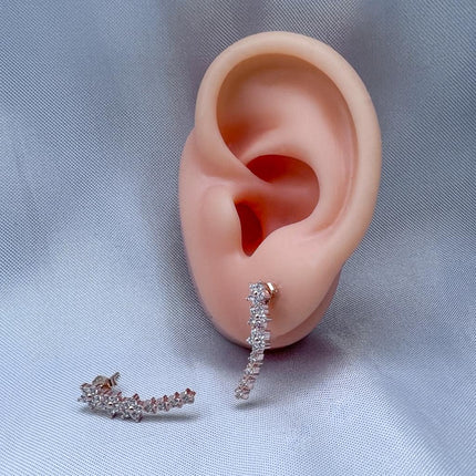 #BR201 - Broquel Lambado De Flores Con Piedras De Plata - B12/2.3