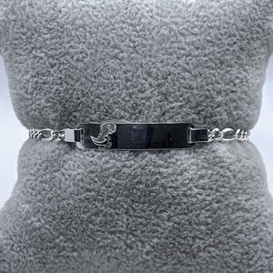 #ESC229 - Esclava Dinosaurio/T-Rex Plata - A12/3.3