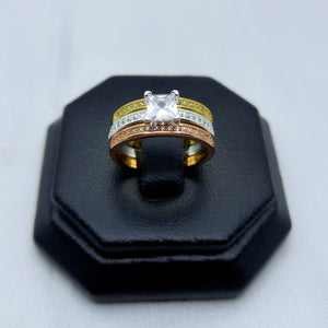 #AL129 - Alianza Triple De Matrimonio/Compromiso De Plata - B12/5.8