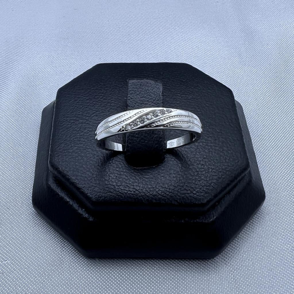 #AL131 - Alianza Triple De Matrimonio/Compromiso/Promesa De Plata - B12/3.4