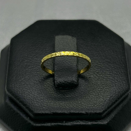 #HE-168 - Argolla Diamantada Dama Oro 10k - H07/0.7