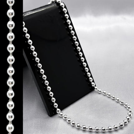 #CAD143 - Cadena De Bolitas - B2.5 - 3mm - A05/15.0