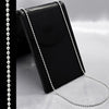 #CAD146 - Cadena De Bolitas Plata - B1.2 - 1.5 mm - CAD3.2