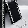 #CAD207 - Cadena Cartier Diamantada Plata - 100 - 4 mm - A05/11.4