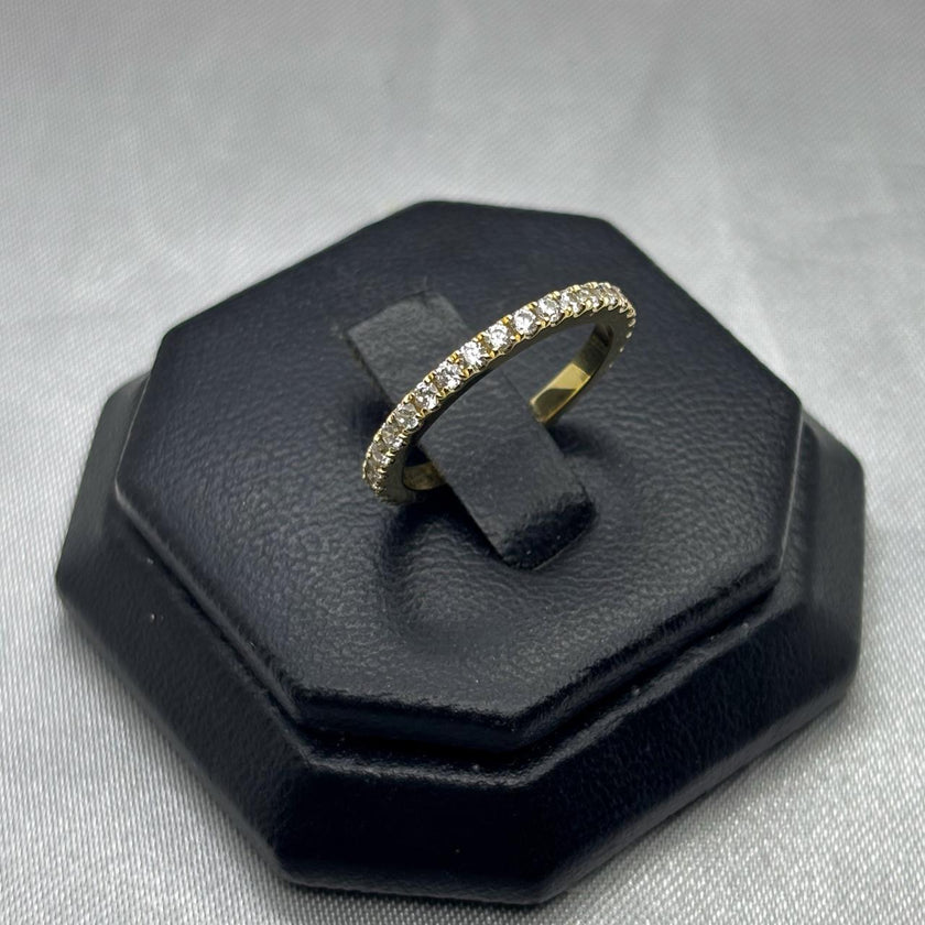 #AD10116 - Anillo Churumbela Con Piedra De Oro 10k - H16/2.4