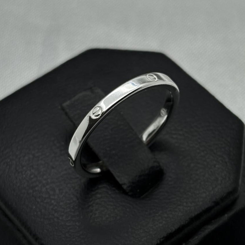 #AD215 - Anillo Tipo Cartier Plata - B11/2.3