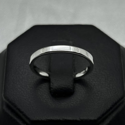 #AD215 - Anillo Tipo Cartier Plata - C22/2.5
