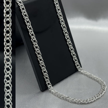 #CAD135 - Cadena Doble Rombo - 060 - 4 mm - A05/9.4