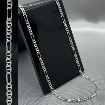 #CAD179 - Cadena Fígaro Gucci Plata - 060 - 2.5 mm - A04/4.1