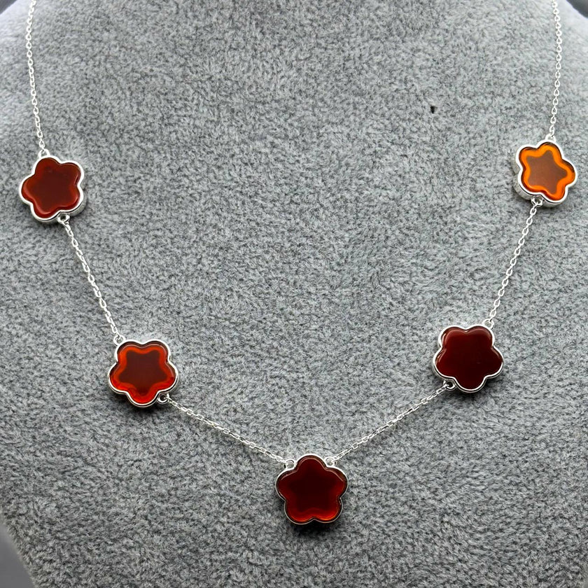 #G176 - Gargantilla Trébol Tipo Van Cleef - PU9.3