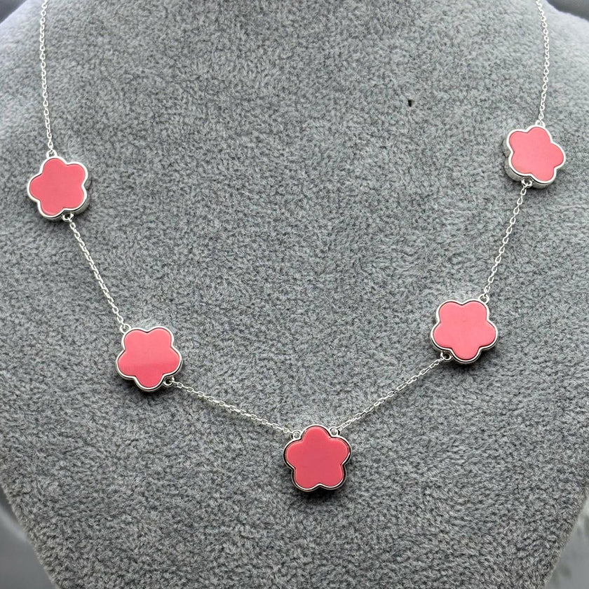 #G176 - Gargantilla Trébol Tipo Van Cleef - PU9.3