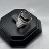 #AC113 - Anillo Caballero Con Piedra - B11/6.0