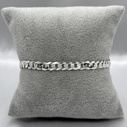 #PO146 - Pulso Cubano Plata - 150 - 6mm - A07/11.4